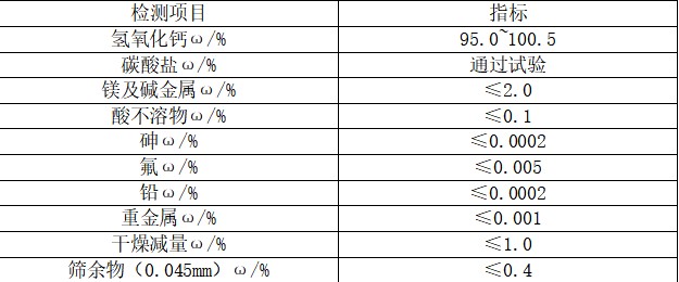 95%食（shí）品級氫氧化鈣
